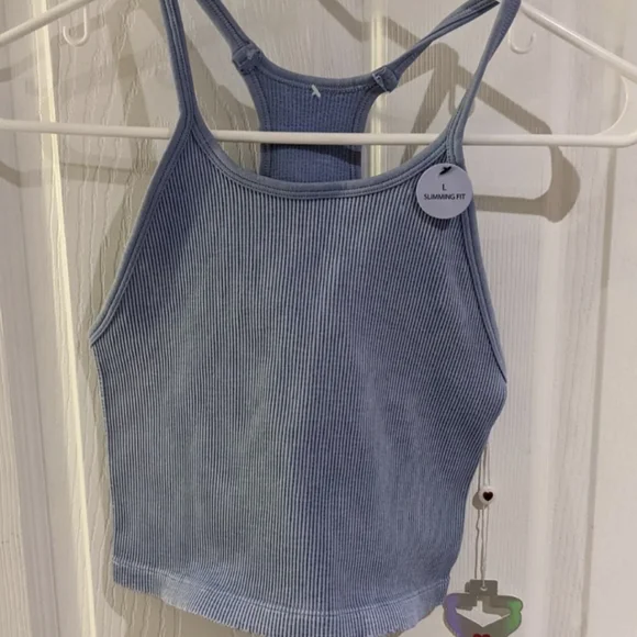 Bella Racerback Ribbed Tank - Picture 1 of 2